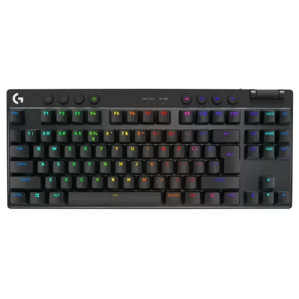 Bežična tastatura Logitech G PRO X TKL Lightspeed Tactile US crna Slika 1