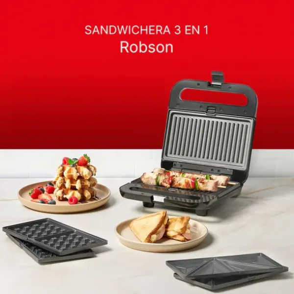 Aparat za sendviče Ufesa Robson 850W Slika 3