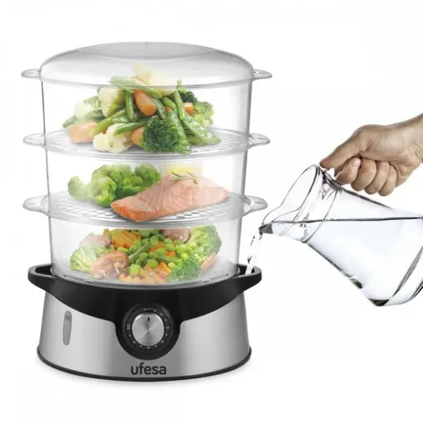 Aparat za kuvanje na paru Ufesa CV4000 Vaporino zapremina 9L/snaga 800W Slika 2
