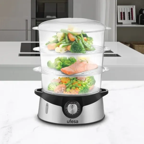 Aparat za kuvanje na paru Ufesa CV4000 Vaporino zapremina 9L/snaga 800W Slika 4