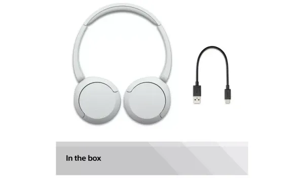 Bežične slušalice Sony WH-CH520 bele Slika 3
