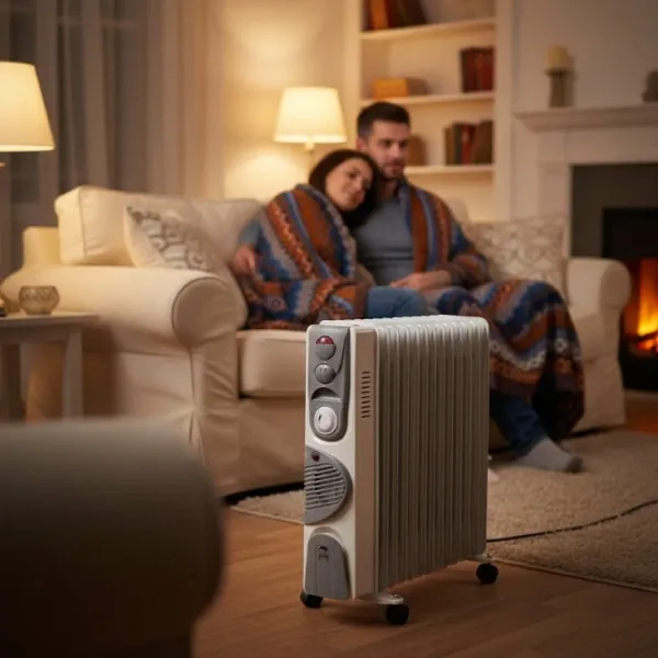 Uljani radijator Prosto UR-B22FT-13E 13 rebara+ventilator Slika 2