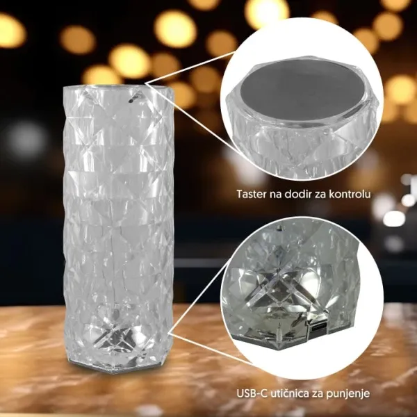 Stona RGB LED lampa YW6930-4818 Slika 3