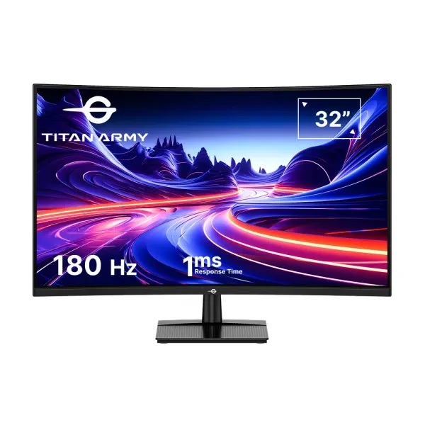 Monitor 32 Titan Army C32A1R 2560x1440/QHD VA/1ms/180Hz/2xHDMi/2xDP/HDR10/Curved Slika 1