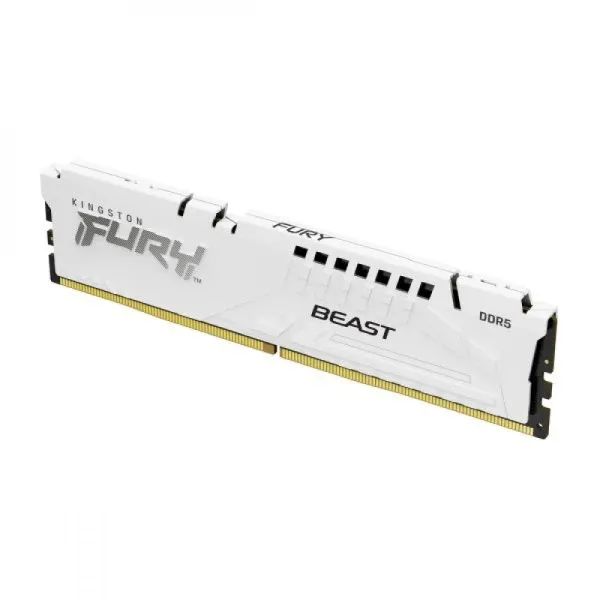 Memorija DDR5 32GB 6000MHz Kingston Fury Beast  KF560C36BWE-32 White EXPO Slika 1
