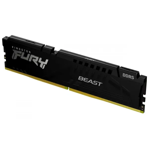 Memorija DDR5 128GB (4x32) 5600MHz Kingston Fury Beast KF556C40BBK4-128 Slika 1
