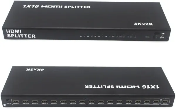 HDMI spliter 1x16 12V/3A ver.1.4 KT-HSP-1.16 Slika 2