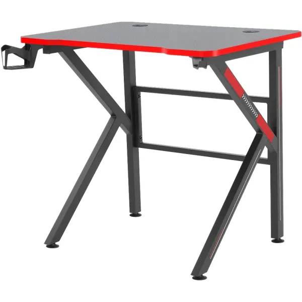 Gaming sto Defender Assassin crno-crveni Slika 4