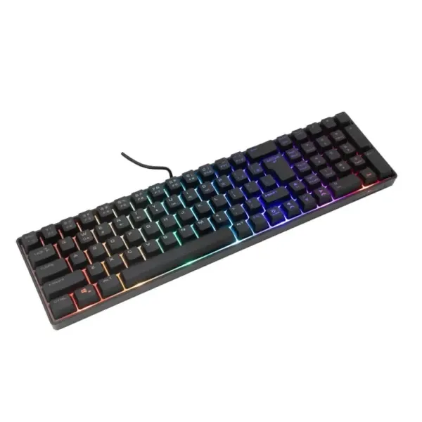 Tastatura White Shark GLADIUS Full Layout/Membranska/RGB/US/Crna Slika 4