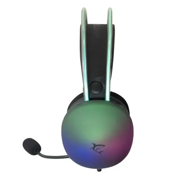 Slušalice sa mikrofonom White Shark FIREFLY 50mm/Multiplatform/RGB/Crna Slika 4