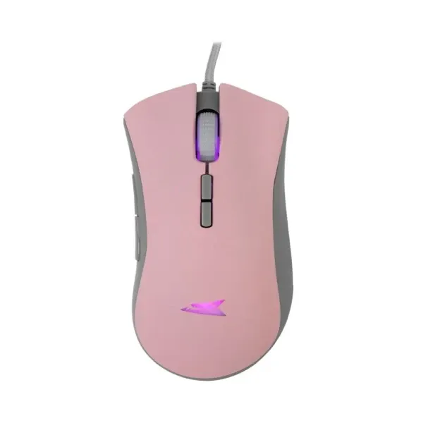 Miš Baracuda LOBSTER 6400DPI/7D/Optički/RGB/Pink Slika 1