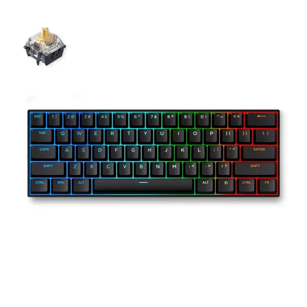 Gaming tastatura MCHOSE Ace 60 Pro Magnetic Switch black Slika 4