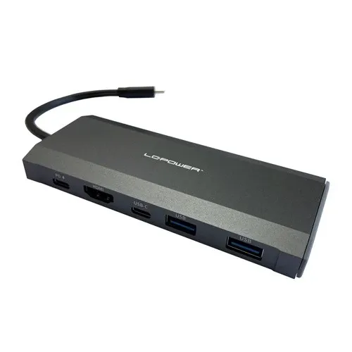 USB-C HUB + M.2 SSD kućište LC-Power LC-HUB-C-MULTI-7-M2 Slika 3