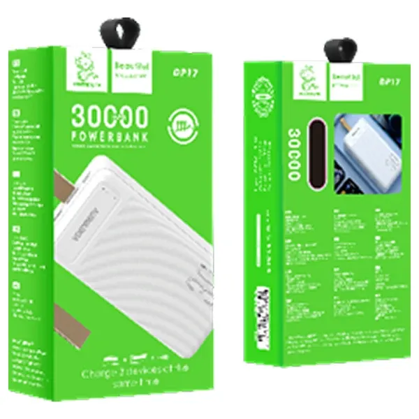 Power bank Denmen DP17 30000Mah 1xType C/2xUSB-A/1xMicro USB Slika 2
