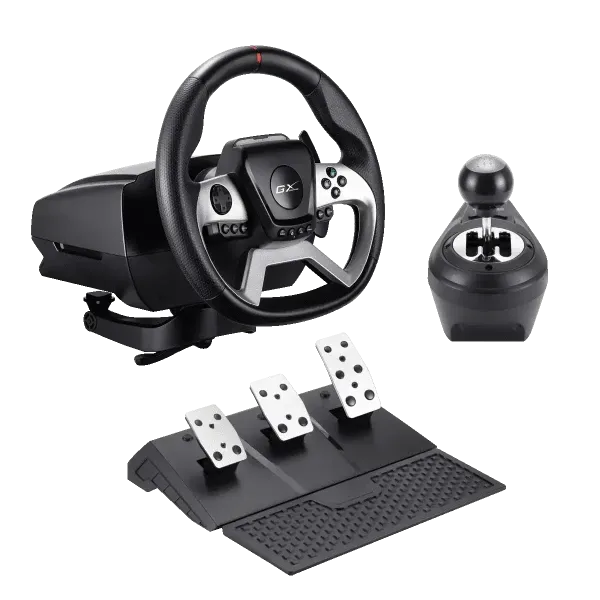 Volan Genius SpeedMaster X5 FF crni Slika 4