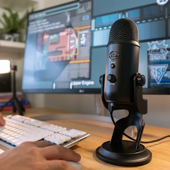 Mikrofon Logitech Yeti crni 988-000229 Slika 2