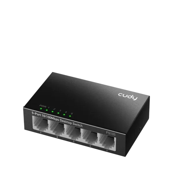 Svič 10/100 5-port Cudy FS105/Metalno kućište Slika 3