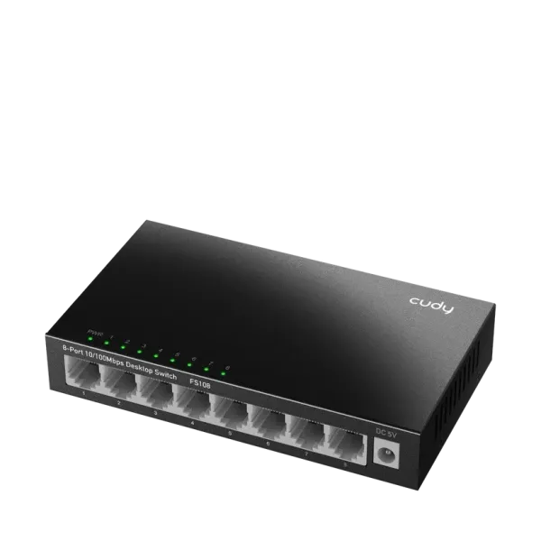 Svič 10/100 8-port Cudy FS108/ Metalno kučište Slika 3