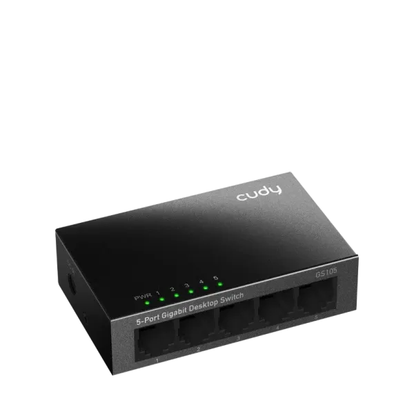 Svič 10/100/1000 5-port Cudy GS105/ Metalno kućište Slika 3