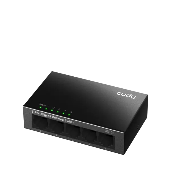 Svič 10/100/1000 5-port Cudy GS105/ Metalno kućište Slika 2