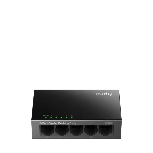 Svič 10/100/1000 5-port Cudy GS105/ Metalno kućište Slika 1
