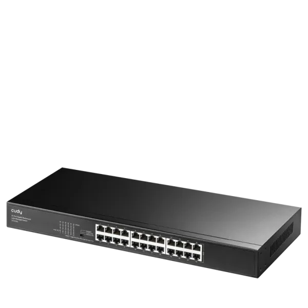 Svič 10/100/1000 24-port Cudy GS1024E Rackmount Light Managed Slika 4
