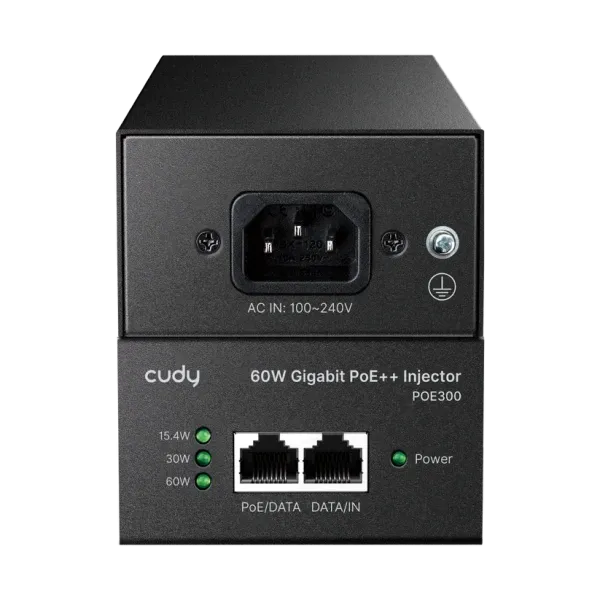 Adapter Cudy POE300 60W Gigabit PoE+/PoE Injector, 802.3at/802.3af Standard/domet 100 Metara Slika 3