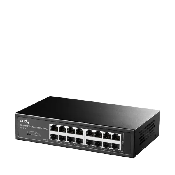 Svič 10/100 16-port Cudy FS1016/ metalno kućište Slika 3
