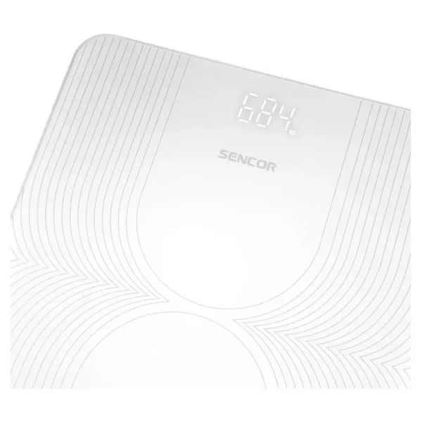 Telesna vaga Sencor SBS 2475WH/LCD/bela Slika 2