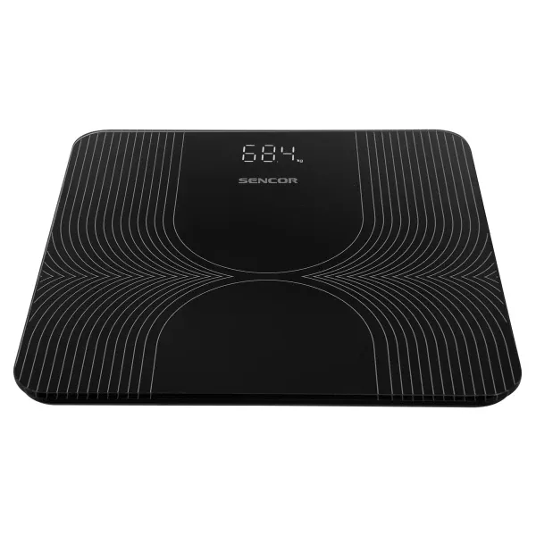 Telesna vaga Sencor SBS 2476BK/LCD/crna Slika 4
