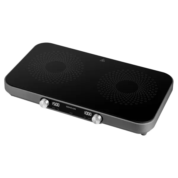 Staklokeramički rešo Sencor SCP 2803BK/dve ploče/snaga 3500W(2200W+1300W) Slika 4