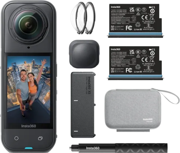 Akciona kamera Insta360 X5 Essential Bundle Slika 2