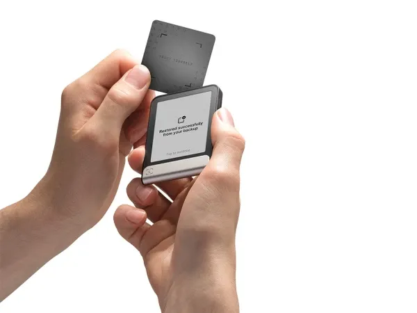 Kripto novčanik Ledger Flex recovery key Graphite Slika 3