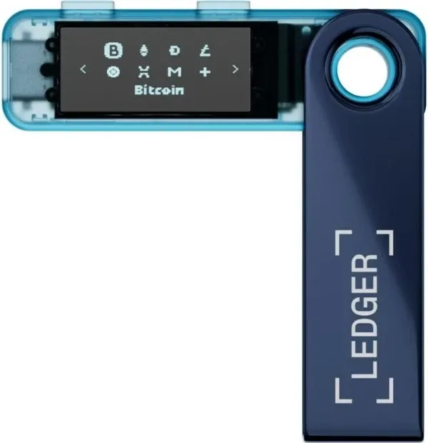 Kripto novčanik Ledger Nano S PLUS Neptune Blue Slika 2