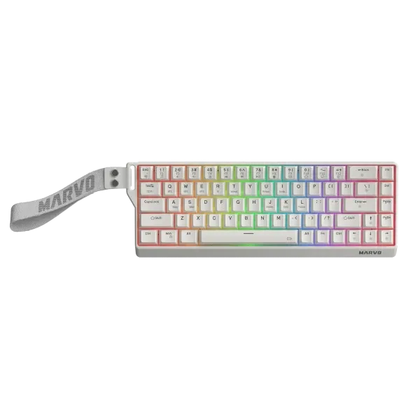 Tastatura USB Marvo Saber KG965W WH Slika 4
