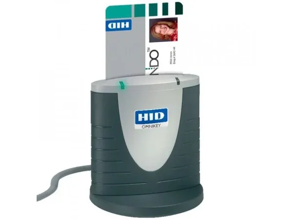 Čitač smart kartica Omnikey 3121(za biometrijske lične karte-vertikalni) USB Slika 1