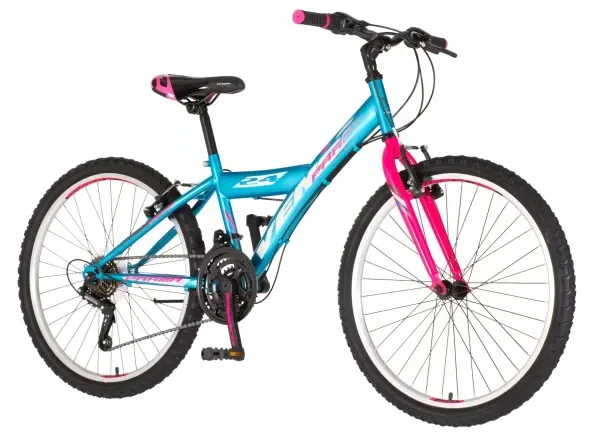 Dečija bicikla Venssini Parma 24/ plavi/18 brzina Slika 4