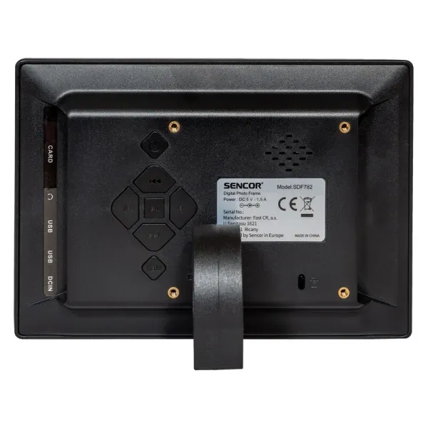 Digitalni Foto ram za slike SENCOR SDF 782 BK crna Slika 2