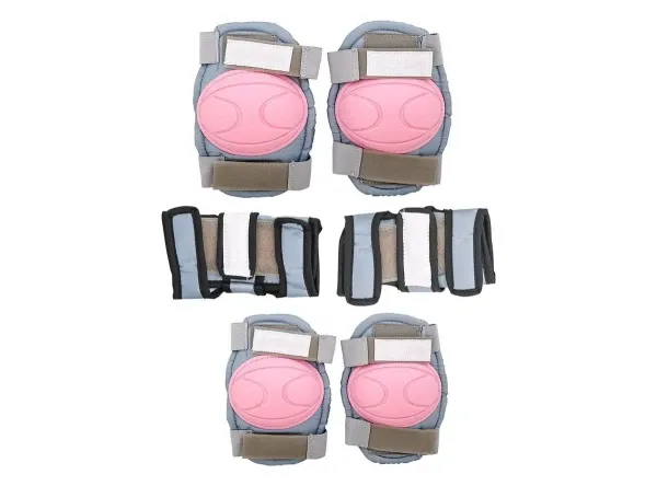 Štitnik za kolena/laktove i ruke Senhai veličina M/roza-siva Slika 1