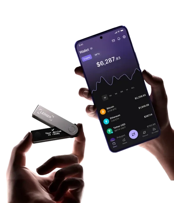 Kripto novčanik Ledger Nano X Black Slika 2