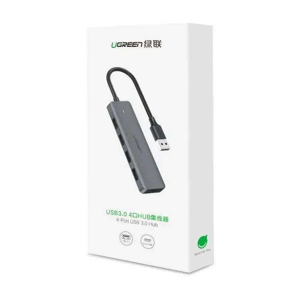 USB HUB Tip C 4 porta 3.0 USB Ugreen CM219/USB-C slim Slika 2