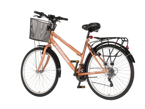 Bicikla Venssini 26/ V-BRAKE/18 brzina/sa korpom/bakarna Slika 3