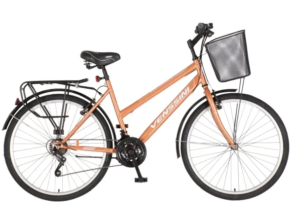 Bicikla Venssini 26/ V-BRAKE/18 brzina/sa korpom/bakarna Slika 4