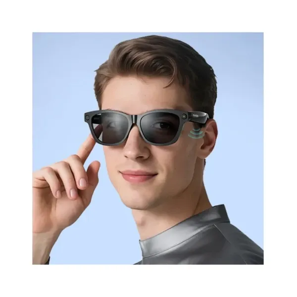 AI Smart naočare Blackview BV100 8Mpx/Bluethoot/AI asistent/Zvučnici/Crne Slika 3