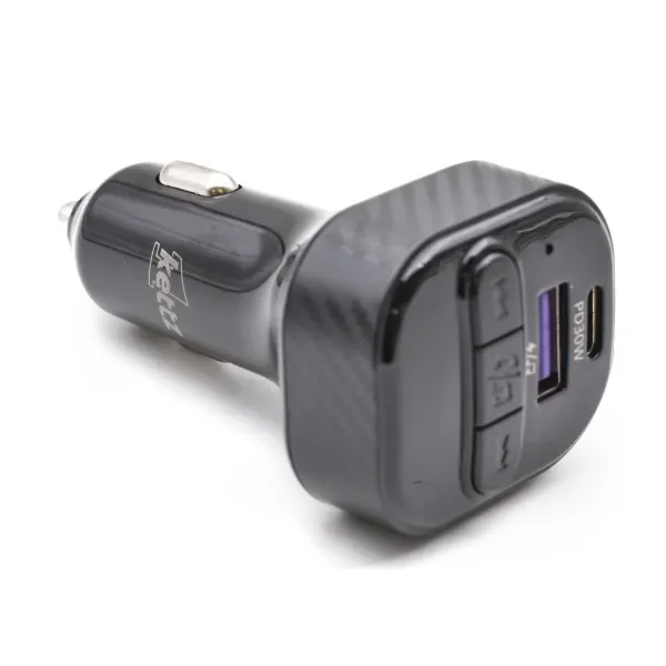 FM Transmiter i punjač Kettz Yare Bluetooth/QC3.1/Type-C PD30W/LED Slika 3