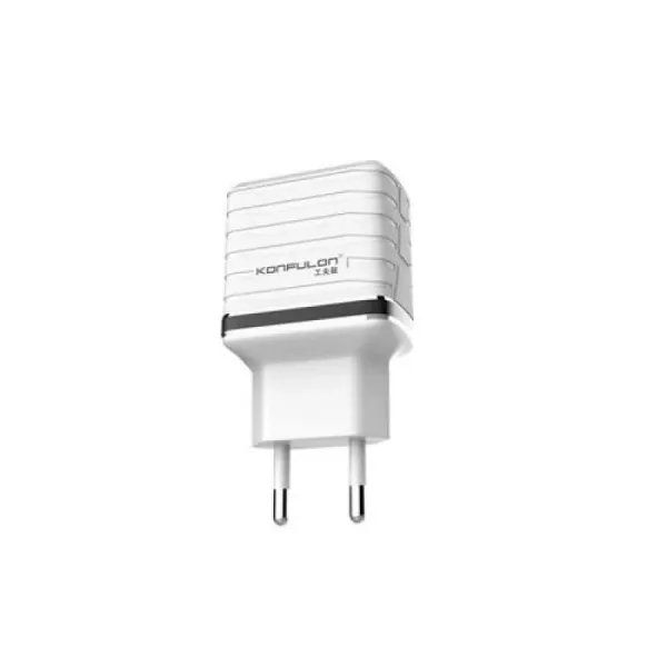 Kućni punjač Konfulon C32Q fast 18W USB-A + kabal USB-C Slika 2