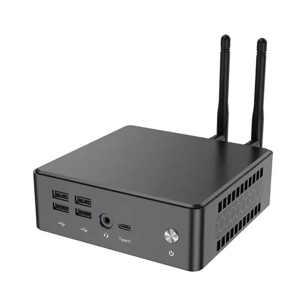 Mini PC Zeus MPI12 Intel i5-1235U 10C 4.4 GHz/DDR4 16GB/m.2 500GB/LAN/Dual WiFi/BT/HDMI/DP/Tip C Slika 1