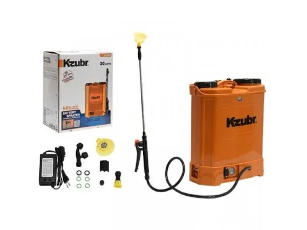 Prskalica Kzubr KBS-20L/baterija 12V/8Ah/1.2-2.2 litra po minutu/0.4Mpa/3 promenljive mlaznice Slika 1