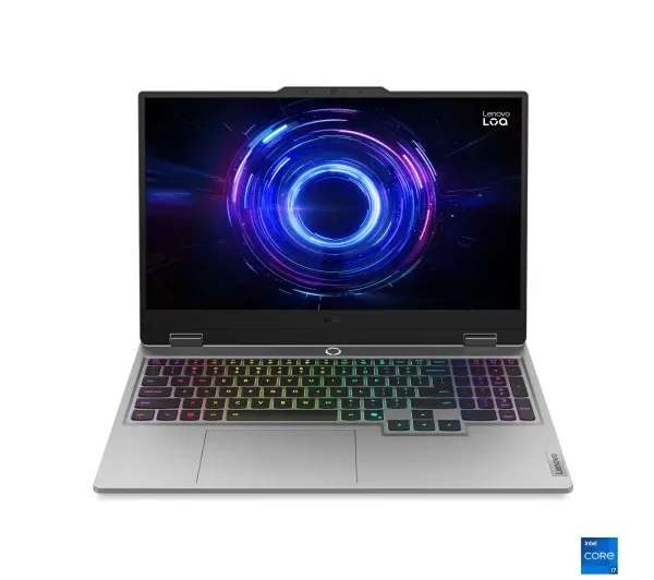 Laptop Lenovo LOQ 15IRX10 15.6 FHD IPS/i7-13645HX/24GB DDR5/512GB/RTX5060/SRB/Siva/83JE01A6YA Slika 1