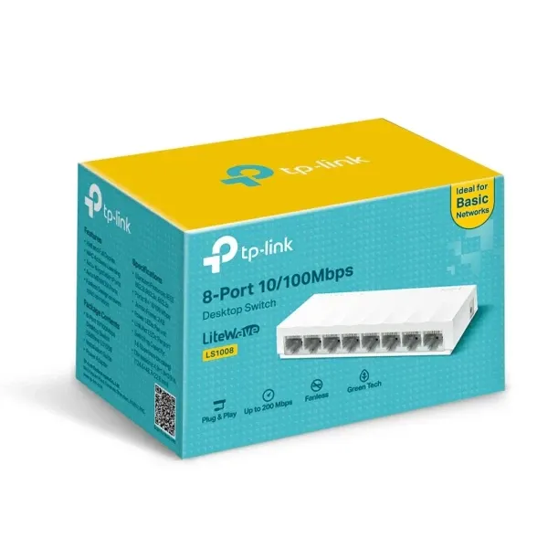 Svič 10/100 8-port TP-Link LS1008 Slika 2